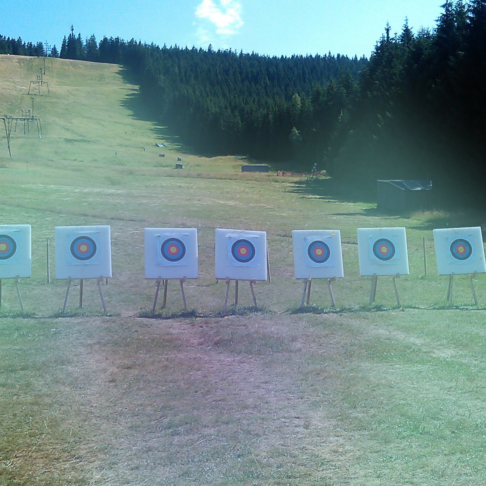 Infocient Teamevent Bogenschießen