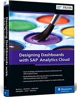 Abbildung des Buches Designing Dashboards with SAP Analytics Cloud