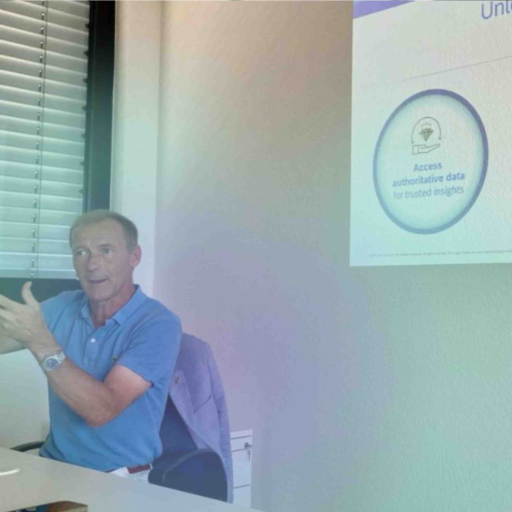 Infocient Beratertag mit Iver van de Zand