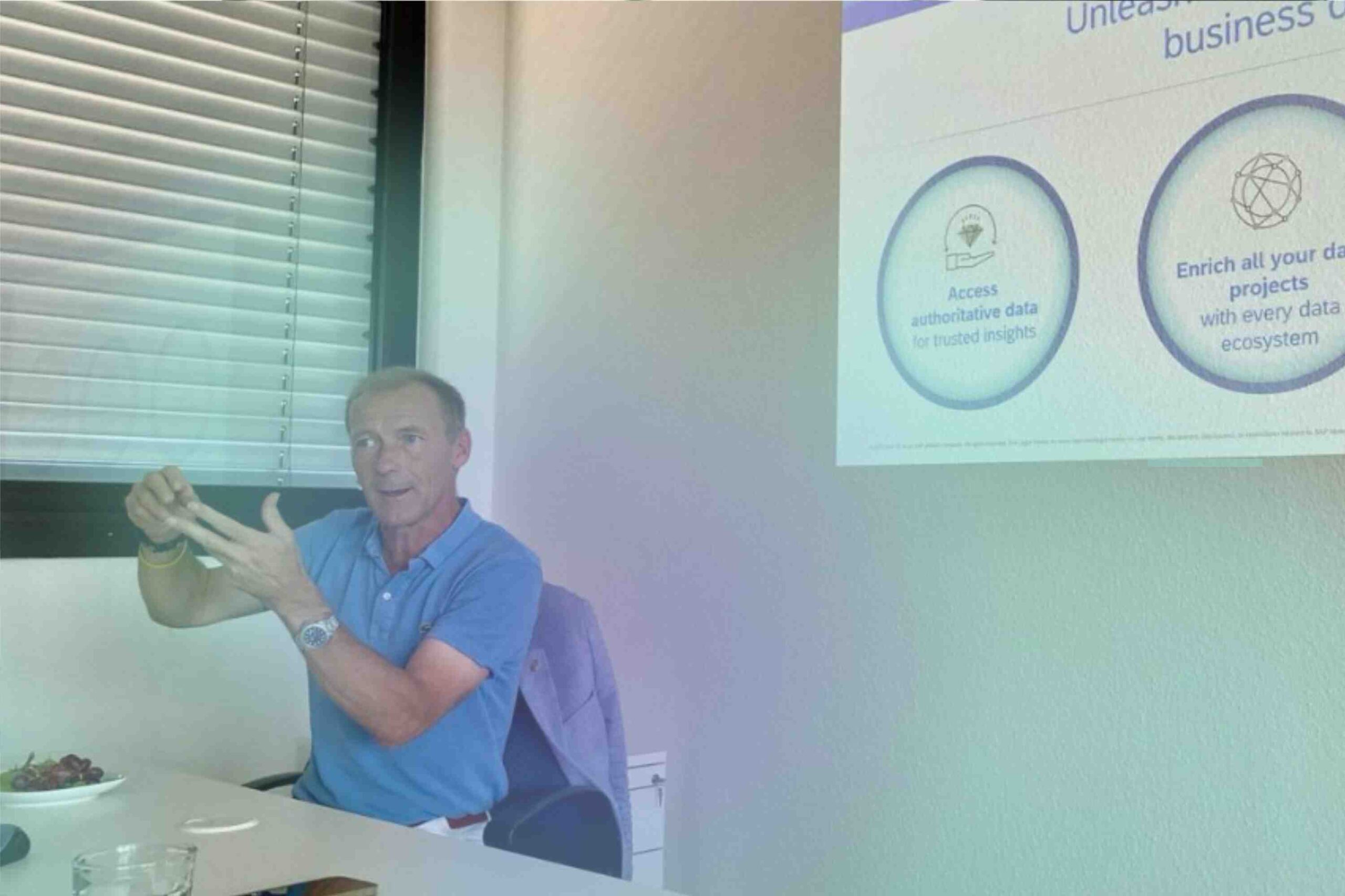 Infocient Beratertag mit Iver van de Zand