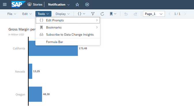 Data Change Insights in SAC Screenshot 2