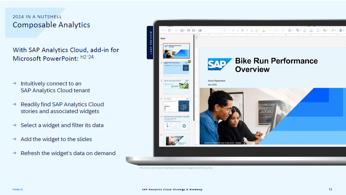 SAC Composable Analytics