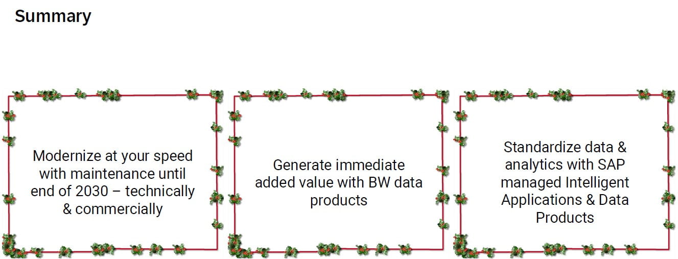 Zusammenfassung der drei Evolutionsschritte
